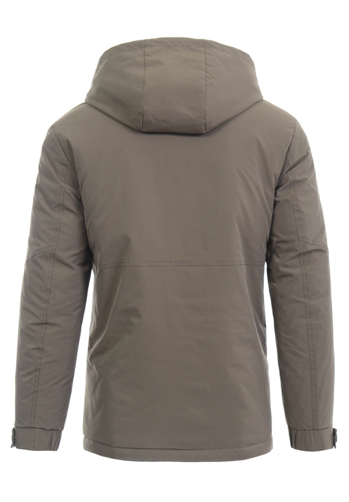 Męska Zimowa Kurtka Brązowa