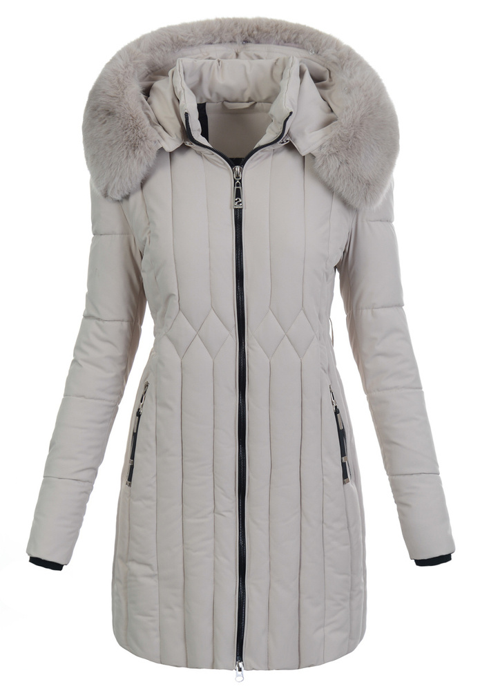 Damska Kurtka Zimowa Cappuccino