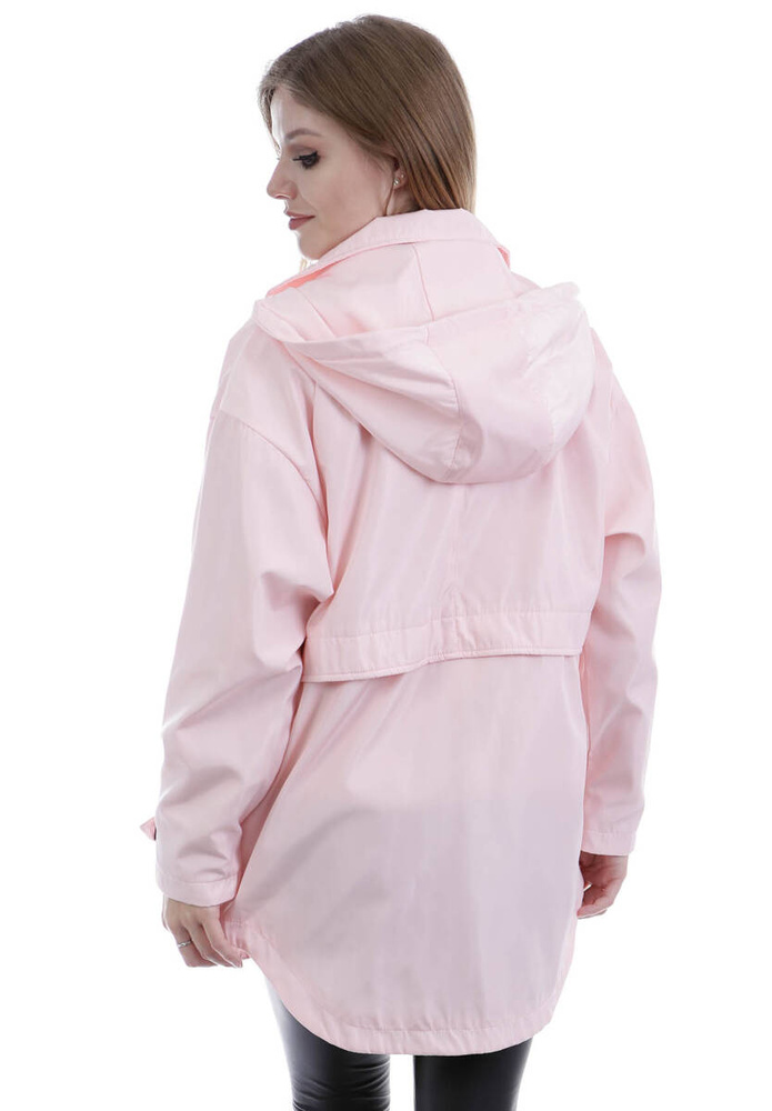 Kurtka Parka Wiosenna Beżowa