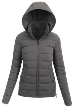 Damska Kurtka Zimowa Szara