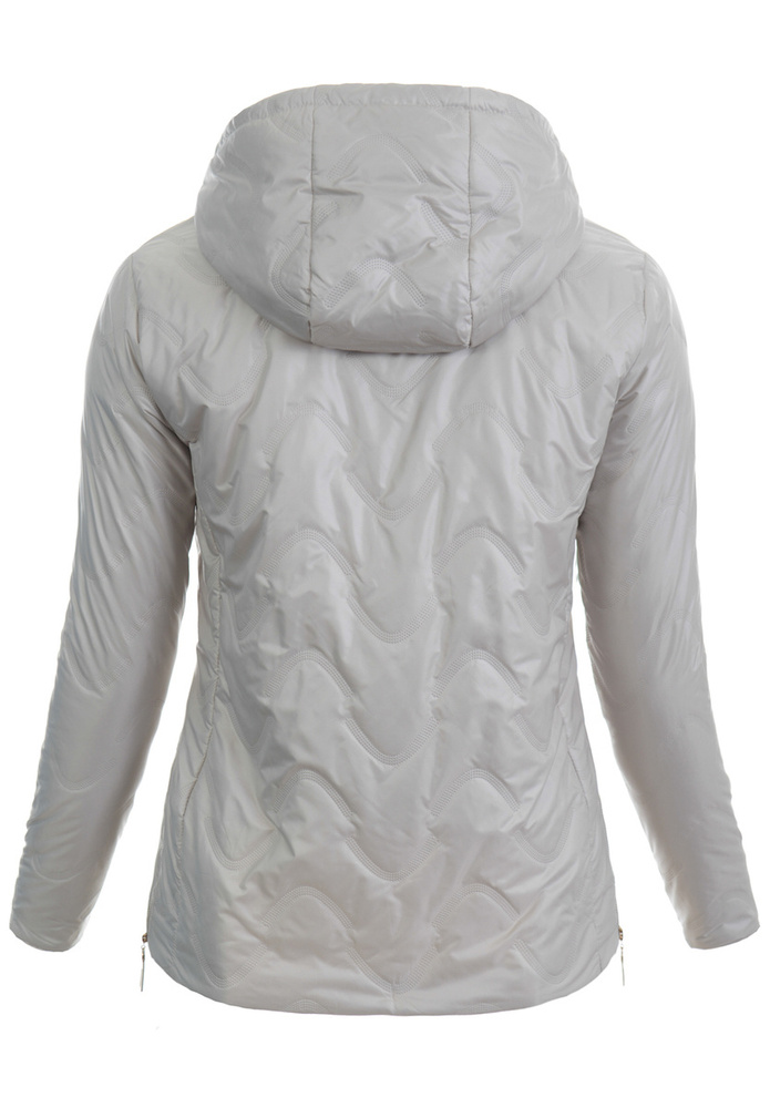 Kurtka Parka Wiosenna Beżowa