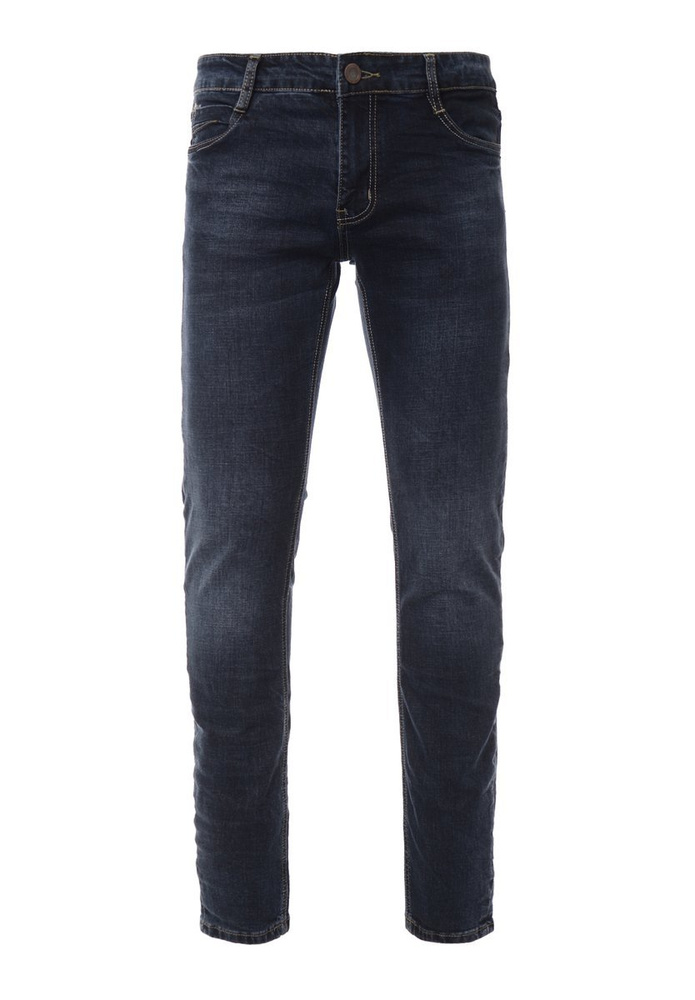 Męskie Spodnie Jeansowe Granatowe