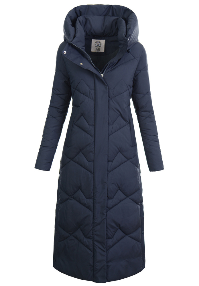 Damska Kurtka Zimowa Granatowa