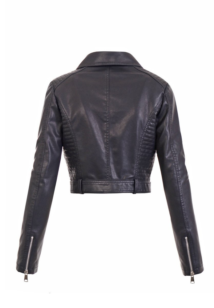 Damska Kurtka Ramoneska Czarna