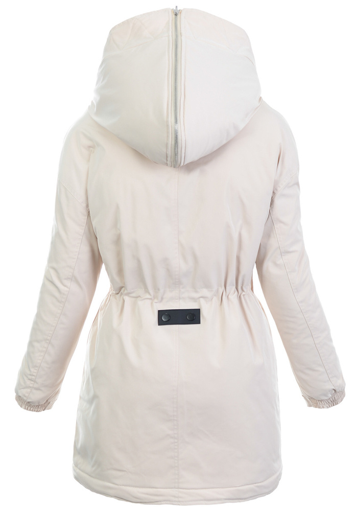 Parka Zimowa Beżowa