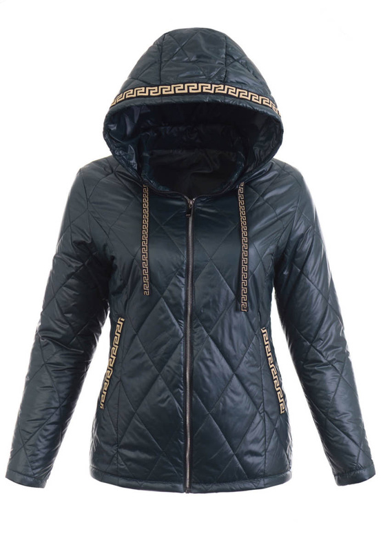 Kurtka Wiosenna Zielona