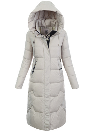 Damska Zimowa Ortalionowa Kurtka Oliwkowa