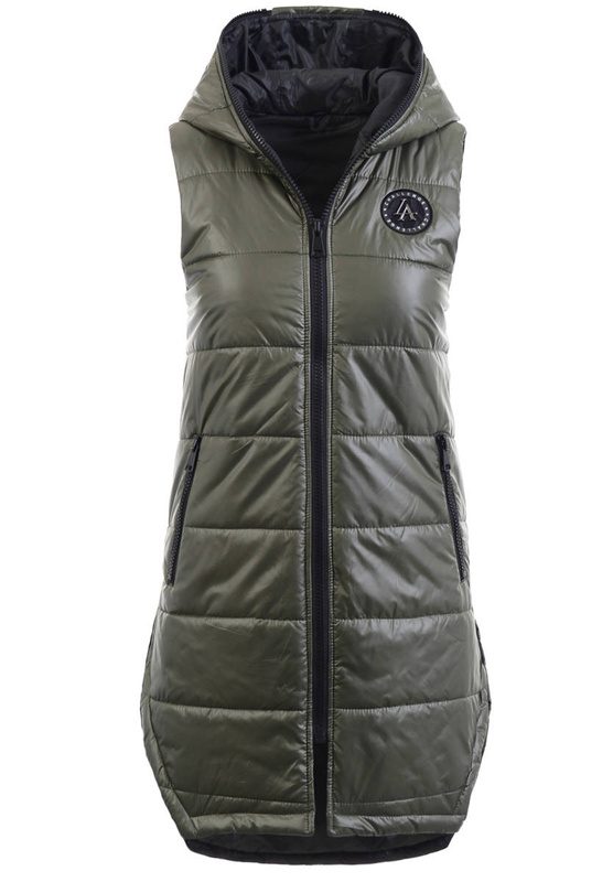 Damska Kamizelka Bezrękawnik Granat