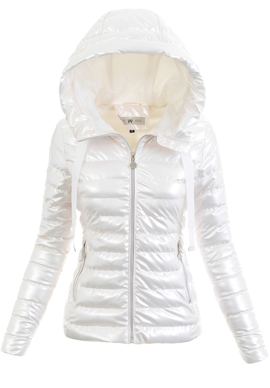 Kurtka Parka Wiosenna Ecru