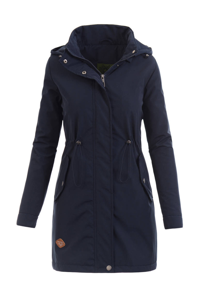 Kurtka Parka Wiosenna Granat