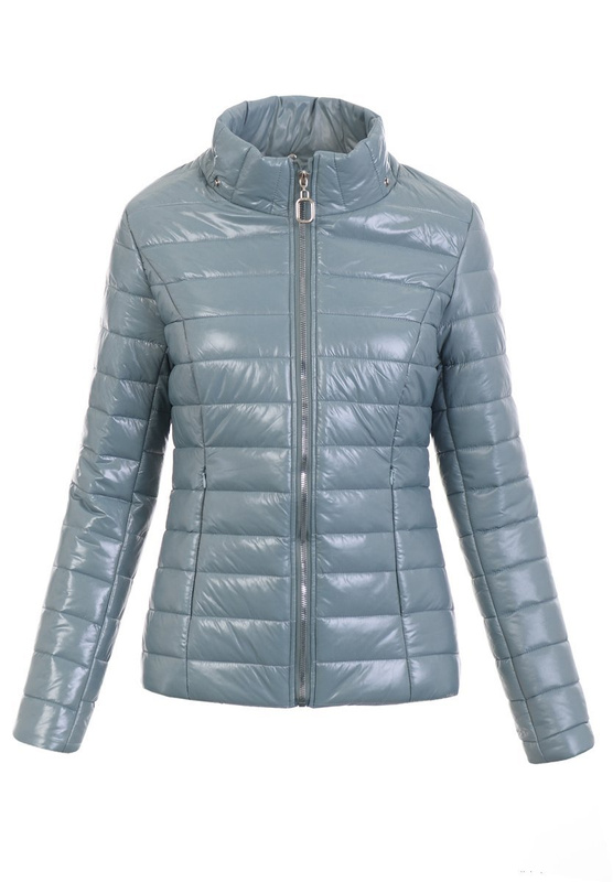 Damska Zimowa Kurtka Turkusowa