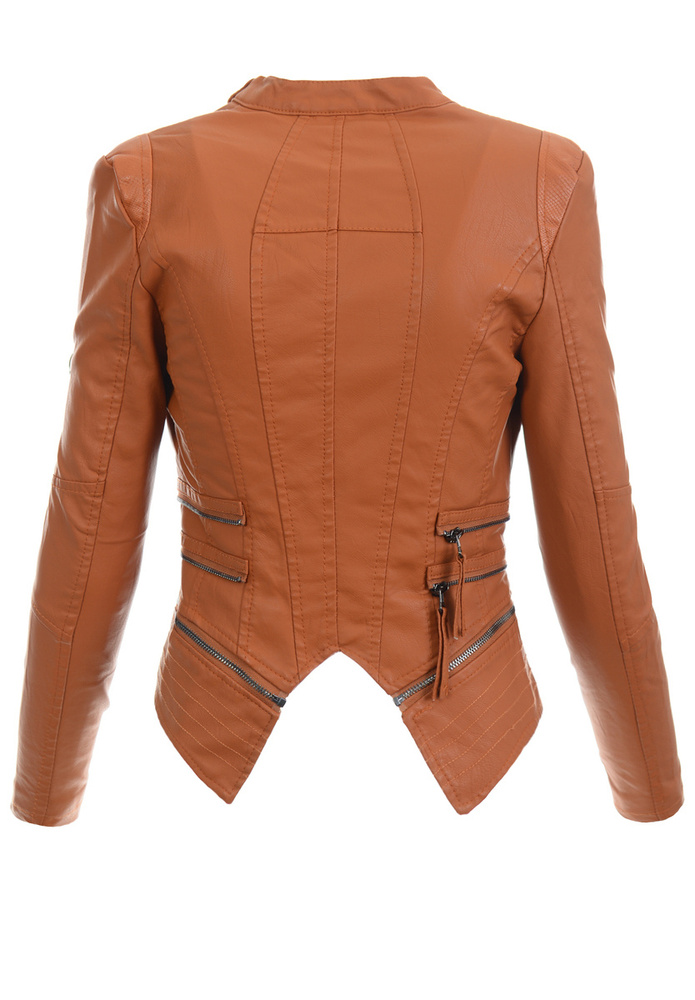 Damska Kurtka Ramoneska Czarna