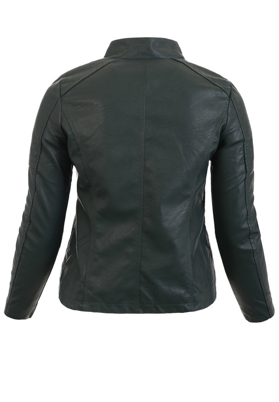 Damska Kurtka Ramoneska Zielona