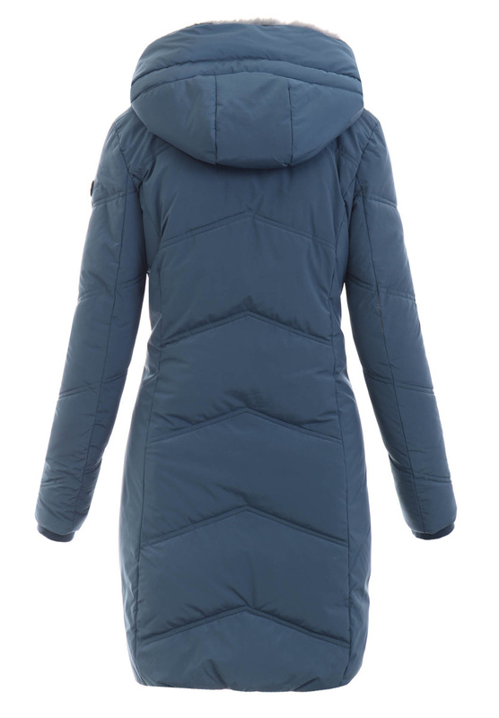 Damska Zimowa Ortalionowa Kurtka Czarna