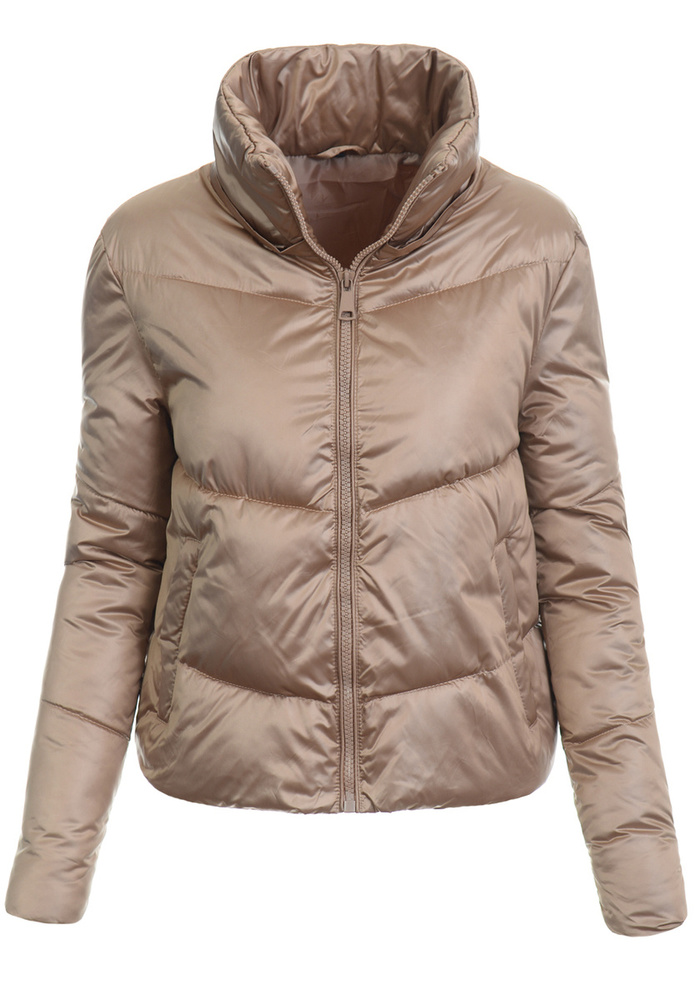 Kurtka Parka Wiosenna Cappuccino