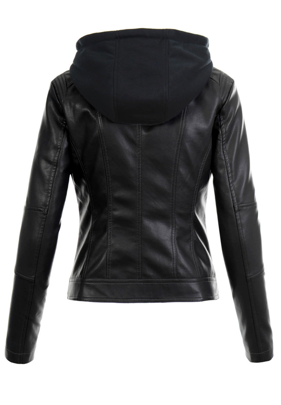 Damska Kurtka Ramoneska Czarna