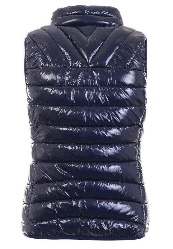 Damski Bezrekawnik Kamizelka Granatowa