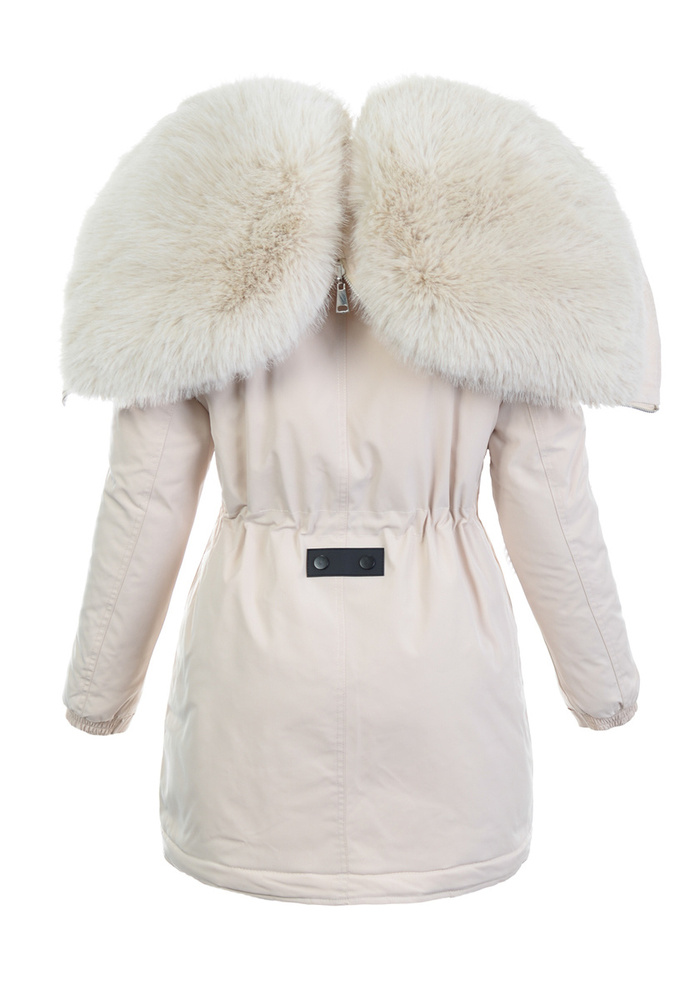 Parka Zimowa Beżowa