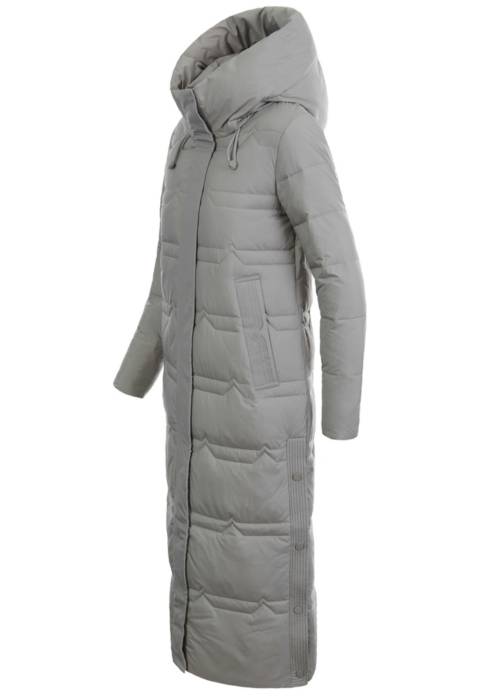 Damska Zimowa Ortalionowa Kurtka Oliwkowa