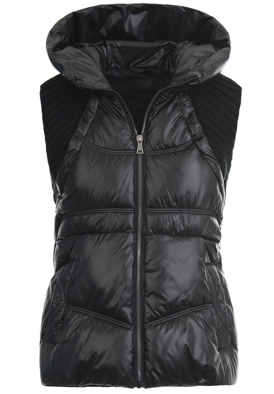 Damska Kamizelka Bezrękawnik Czarna