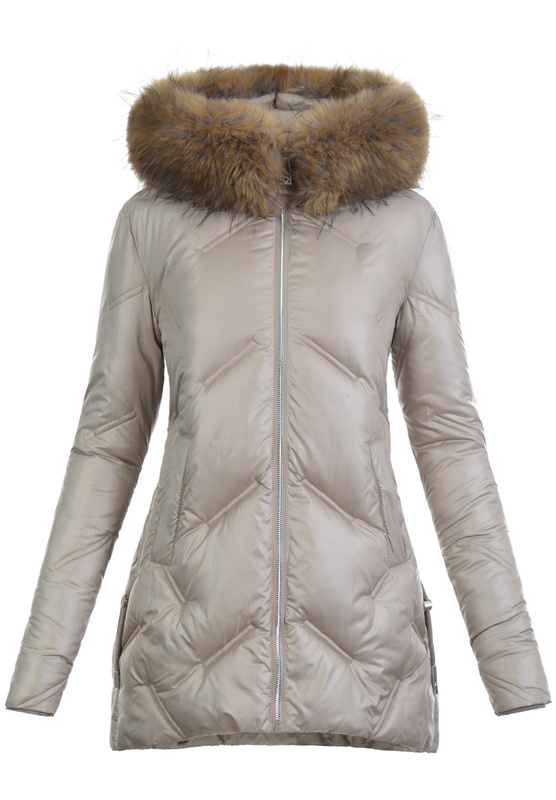 Damska Kurtka Zimowa Cappuccino