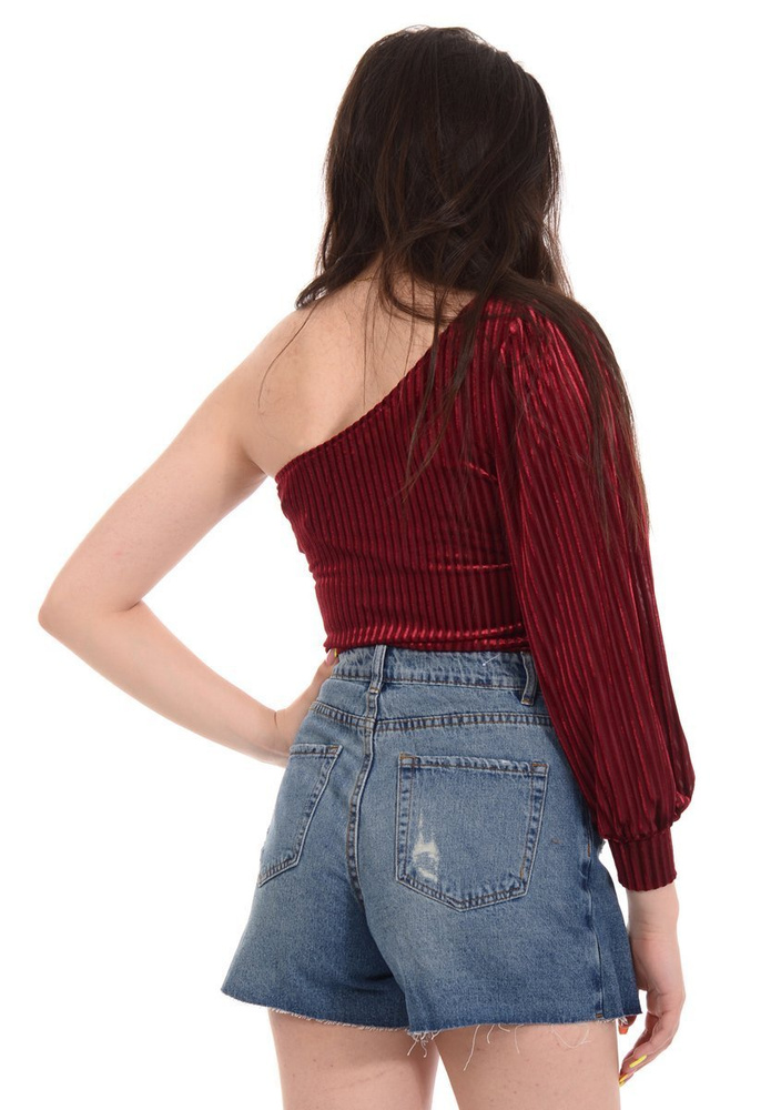 Damskie Krótkie Spodenki Jeansowe Niebieskie