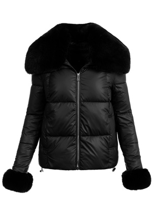 Damska Kurtka Zimowa Czarna