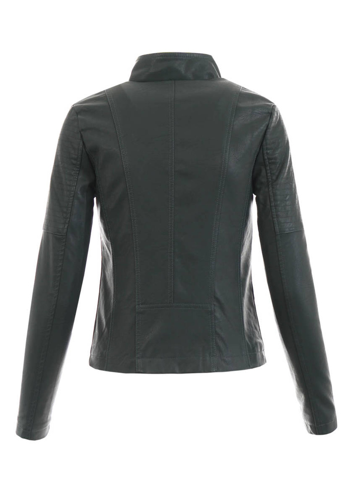 Damska Kurtka Ramoneska Zielona