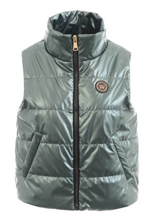 Damska Kamizelka Bezrękawnik Zielony