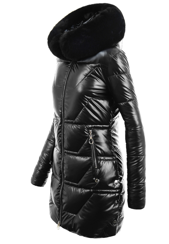 Damska Kurtka Zimowa Czarna