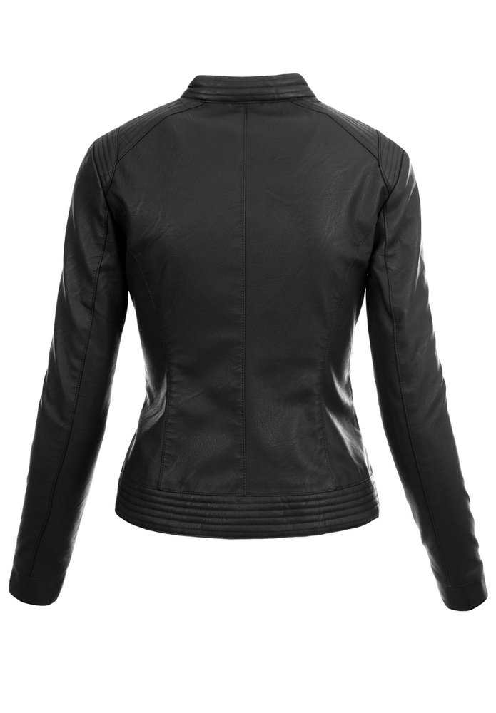 Damska Kurtka Ramoneska Czarna