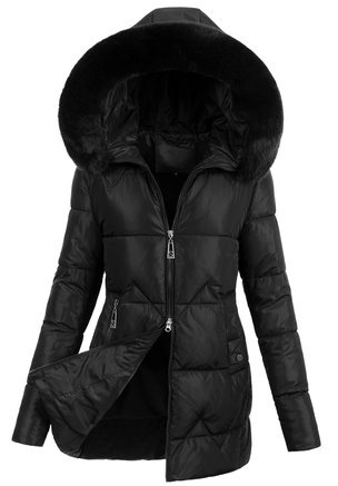 Damska Kurtka Zimowa Czarna