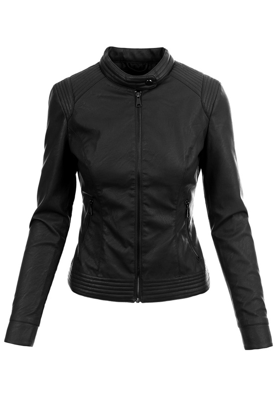 Damska Kurtka Ramoneska Czarna