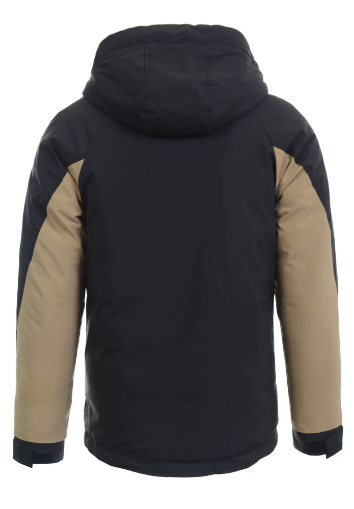 Męska Zimowa Kurtka Ciemno Beżowy