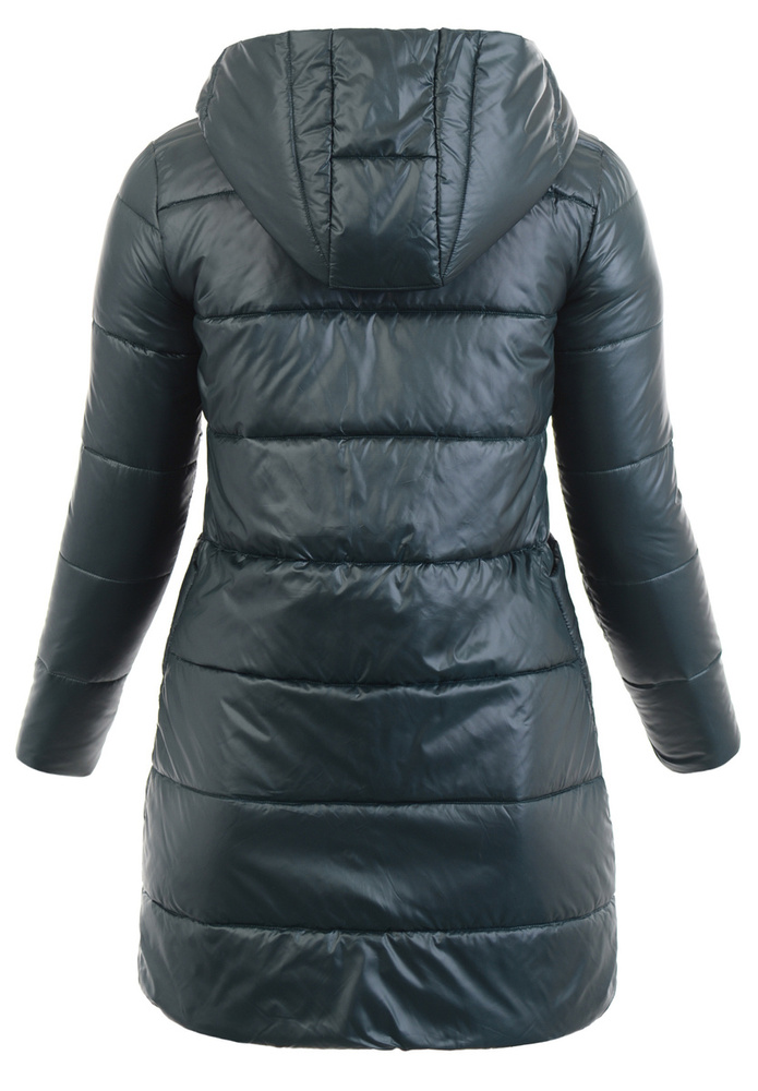 Damska Wiosenno-Jesienna Kurtka Zielona