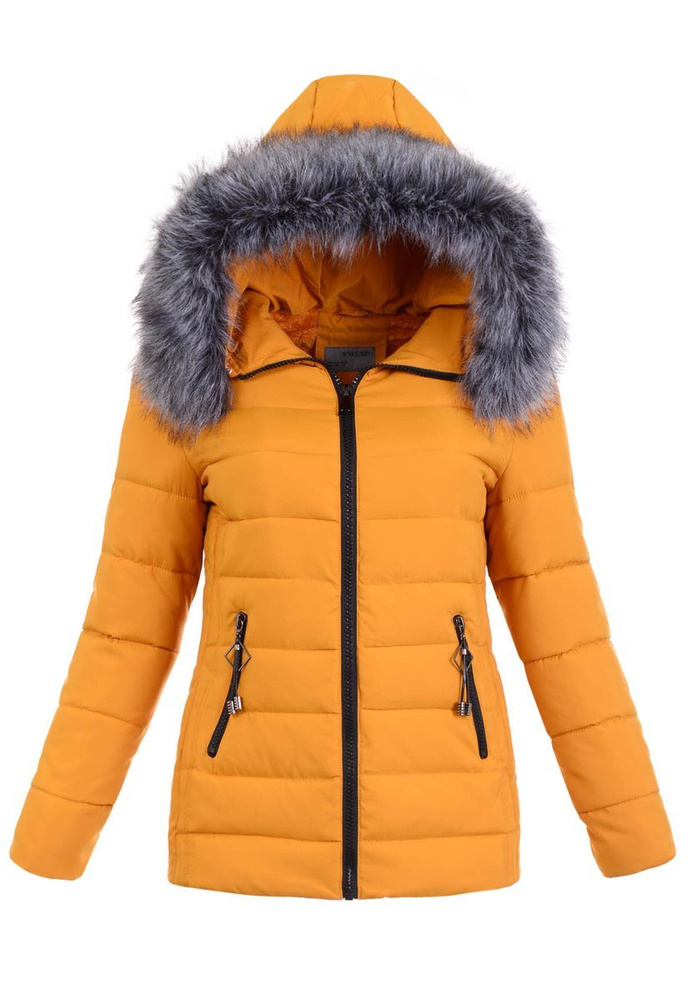 Damska Kurtka Zimowa Camel