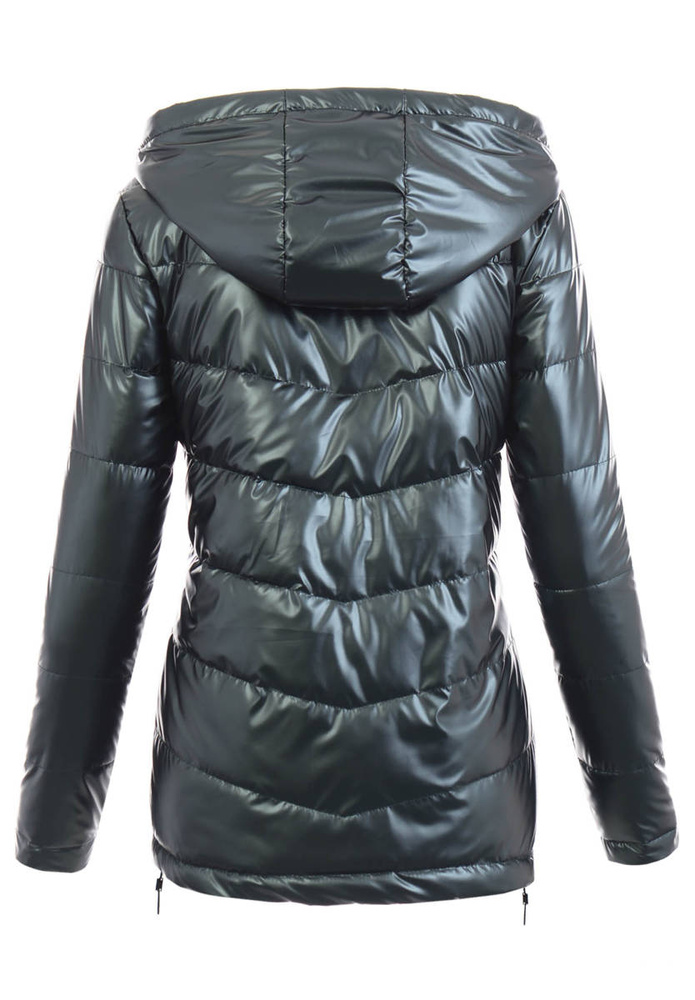 Damska Wiosenna Ortalion Kurtka Zielona