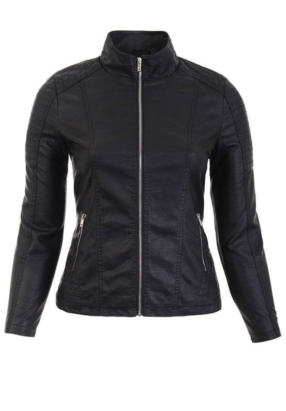 Damska Kurtka Ramoneska Czarna