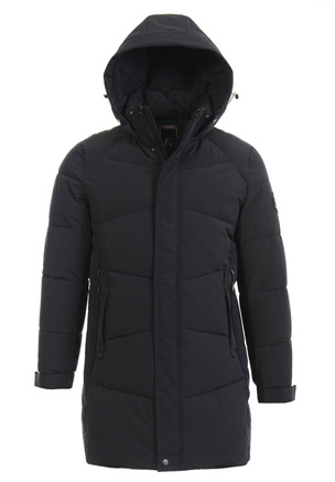 Męska Zimowa Kurtka Granatowa