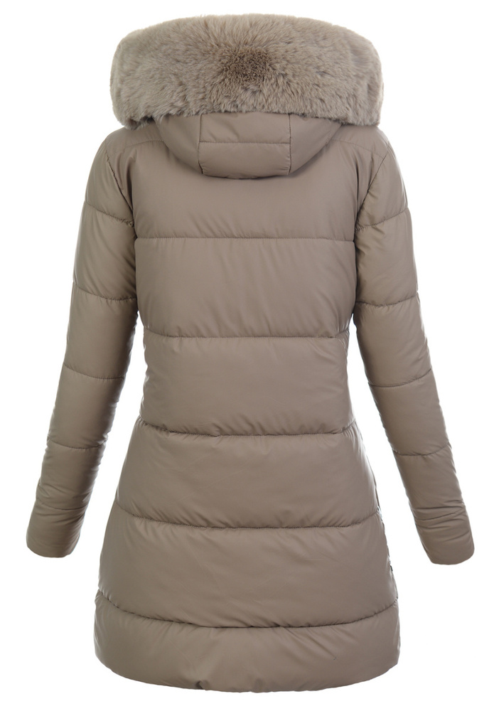 Damska Kurtka Zimowa Cappuccino