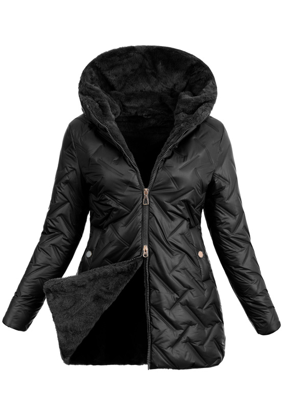 Damska Kurtka Zimowa Czarna