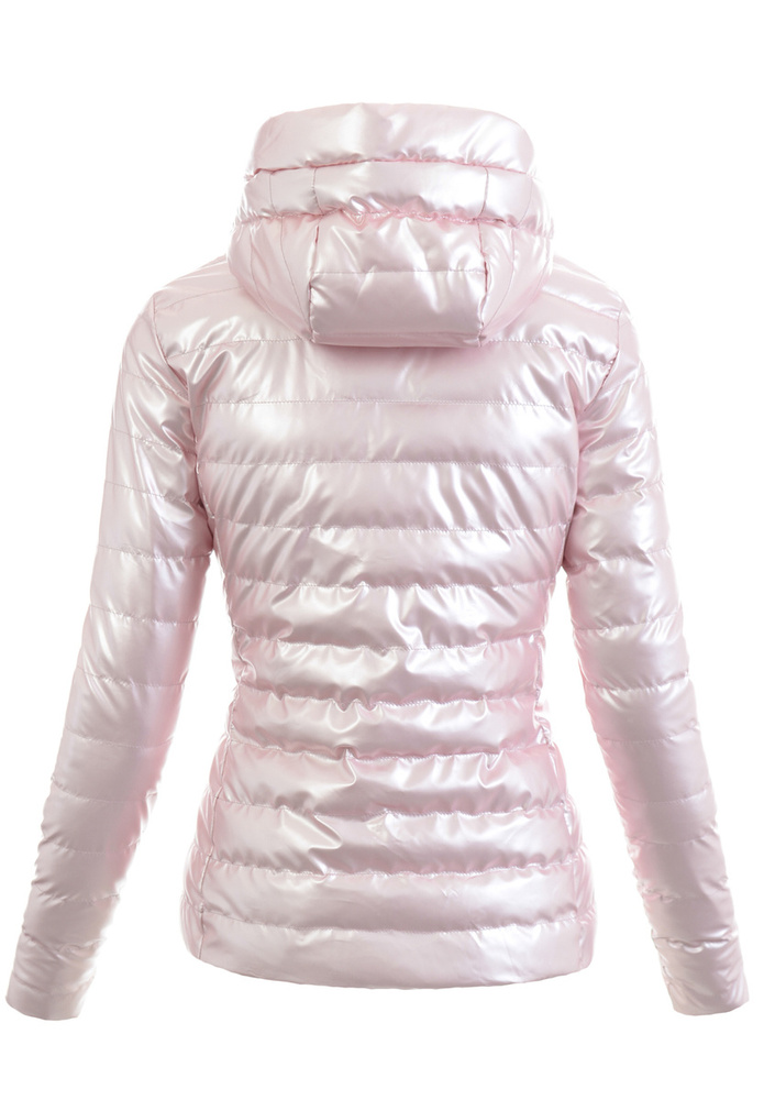 Kurtka Parka Wiosenna Różowa