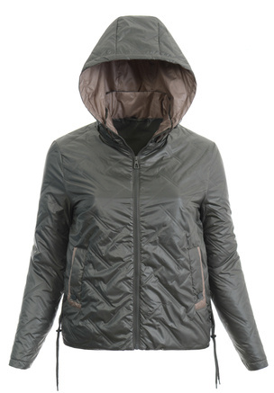 Kurtka Parka Wiosenna Zielona