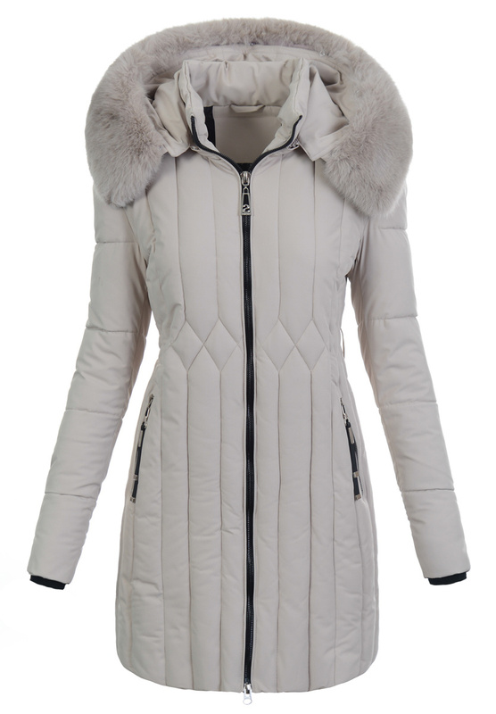 Damska Kurtka Zimowa Cappuccino