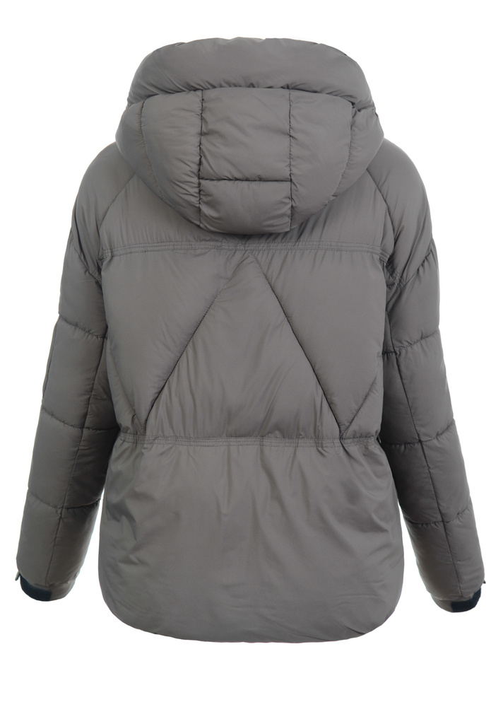 Damska Kurtka Zimowa Brązowa