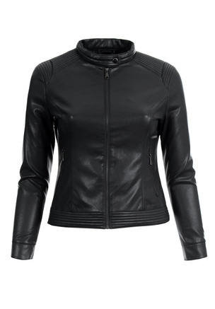 Damska Kurtka Ramoneska Czarna