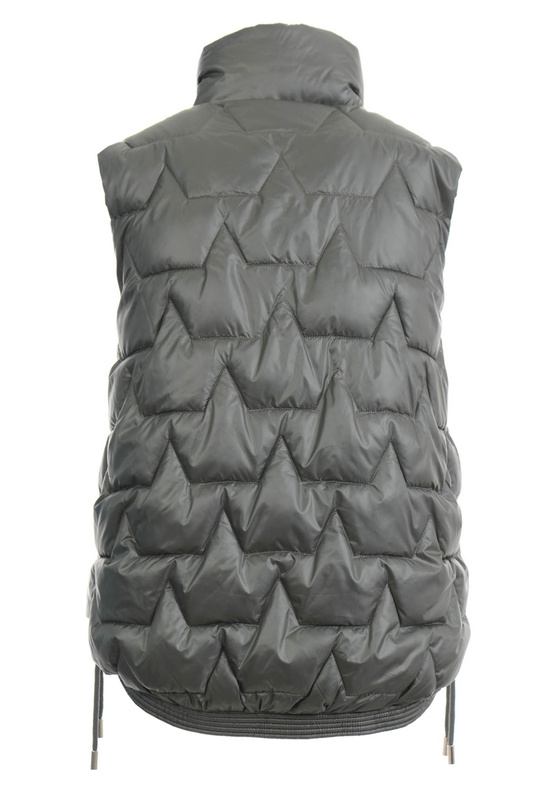 Damska Kamizelka Bezrękawnik Zielony