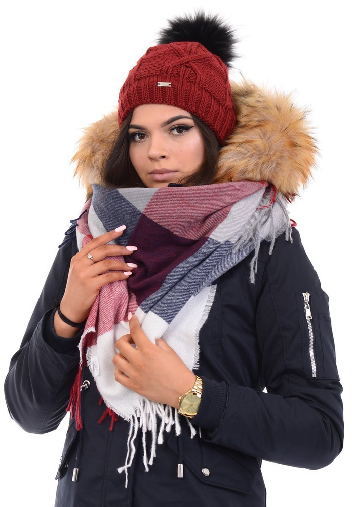 Parka Zimowa 2w1 Sylwia Granatowa