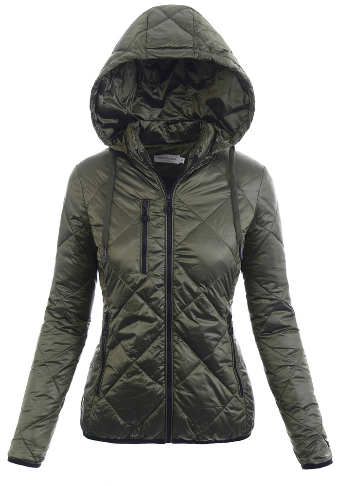 Kurtka Parka Wiosenna Khaki