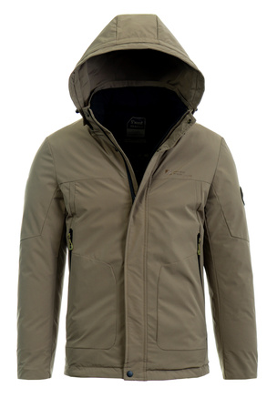 Męska Zimowa Kurtka Khaki